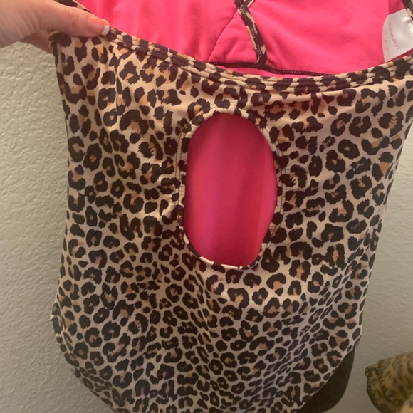 SOLD ON MERCARI Leopard Bathing Suit Sz 10-12 - Picture 5 of 7